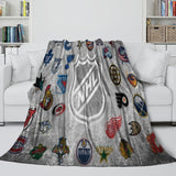 Charger l'image dans la visionneuse de la galerie, National Hockey League NHL Blanket Flannel Throw Room Decoration