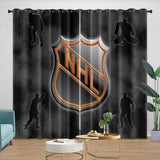 Charger l'image dans la visionneuse de la galerie, National Hockey League NHL Curtains Blackout Window Drapes Room Decoration