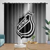 Charger l'image dans la visionneuse de la galerie, National Hockey League NHL Curtains Blackout Window Drapes Room Decoration