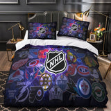 Charger l'image dans la visionneuse de la galerie, National Hockey League NHL Duvet Cover Bedding Set Without Filler