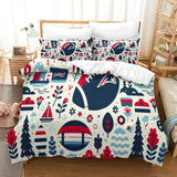 Load image into Gallery viewer, New England Patriots Bedding Set Duvet Cover Without Filler