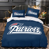 Charger l&#39;image dans la visionneuse de la galerie, New England Patriots Bedding Set Duvet Cover Without Filler