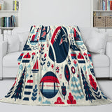 Load image into Gallery viewer, New England Patriots Blanket Flannel Fleece Throw Room Decoration