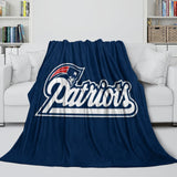 Charger l&#39;image dans la visionneuse de la galerie, New England Patriots Blanket Flannel Fleece Throw Room Decoration