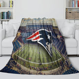 Charger l&#39;image dans la visionneuse de la galerie, New England Patriots Blanket Flannel Fleece Throw Room Decoration