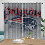 Load image into Gallery viewer, New England Patriots Curtains Blackout Window Drapes Room Decoration