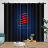 Load image into Gallery viewer, New England Revolution Curtains Blackout Window Drapes Room Decoration