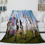 Charger l'image dans la visionneuse de la galerie, NewJeans Blanket Flannel Fleece Throw Kids Room Decoration
