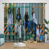 Charger l'image dans la visionneuse de la galerie, NewJeans Curtains Blackout Window Drapes Kids Room Decoration