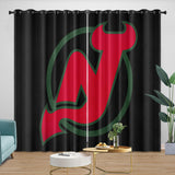 Charger l&#39;image dans la visionneuse de la galerie, New Jersey Devils Curtains Blackout Window Drapes Room Decoration