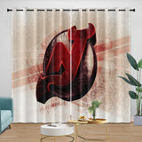 Charger l&#39;image dans la visionneuse de la galerie, New Jersey Devils Curtains Blackout Window Drapes Room Decoration