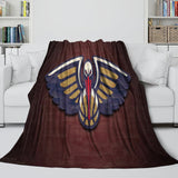 Charger l&#39;image dans la visionneuse de la galerie, New Orleans Pelicans Blanket Flannel Fleece Throw Room Decoration