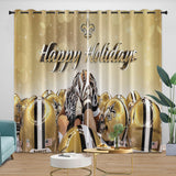 Load image into Gallery viewer, New Orleans Saints Curtains Blackout Window Drapes Room Decoration