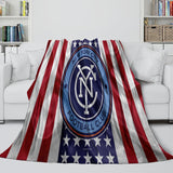 Load image into Gallery viewer, New York City FC Blanket Flannel Fleece Throw Room Decoration