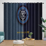 Load image into Gallery viewer, New York City FC Curtains Blackout Window Drapes Room Decoration