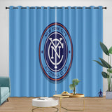 Load image into Gallery viewer, New York City FC Curtains Blackout Window Drapes Room Decoration