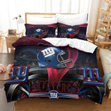 Charger l&#39;image dans la visionneuse de la galerie, New York Giants Bedding Set Duvet Cover Without Filler