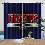 Load image into Gallery viewer, New York Giants Curtains Blackout Window Drapes Room Decoration