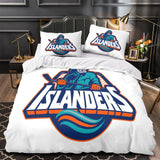 Charger l&#39;image dans la visionneuse de la galerie, New York Islanders Bedding Set Quilt Duvet Cover Without Filler