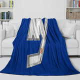Charger l&#39;image dans la visionneuse de la galerie, New York Islanders Blanket Flannel Throw Kids Room Decoration