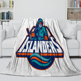 Charger l&#39;image dans la visionneuse de la galerie, New York Islanders Blanket Flannel Throw Kids Room Decoration