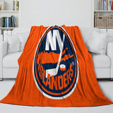 Charger l&#39;image dans la visionneuse de la galerie, New York Islanders Blanket Flannel Throw Kids Room Decoration