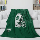 Load image into Gallery viewer, New York Jets Blanket Flannel Fleece Throw Room Decoration