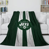 Load image into Gallery viewer, New York Jets Blanket Flannel Fleece Throw Room Decoration