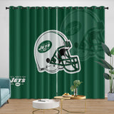 Load image into Gallery viewer, New York Jets Curtains Blackout Window Drapes Room Decoration