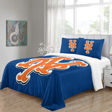 Load image into Gallery viewer, New York Mets Bedding Set Quilt Cover Without Filler