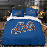 Load image into Gallery viewer, New York Mets Bedding Set Quilt Cover Without Filler