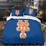 Load image into Gallery viewer, New York Mets Bedding Set Quilt Cover Without Filler