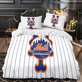 Load image into Gallery viewer, New York Mets Bedding Set Quilt Cover Without Filler