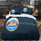Load image into Gallery viewer, New York Mets Bedding Set Quilt Cover Without Filler