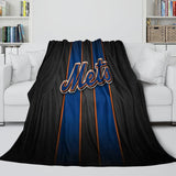 Load image into Gallery viewer, New York Mets Blanket Flannel Throw Room Decoration