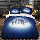 Charger l&#39;image dans la visionneuse de la galerie, New York Rangers Bedding Set Quilt Duvet Cover Without Filler