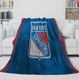 Charger l&#39;image dans la visionneuse de la galerie, New York Rangers Blanket Flannel Throw Kids Room Decoration