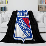Charger l&#39;image dans la visionneuse de la galerie, New York Rangers Blanket Flannel Throw Kids Room Decoration