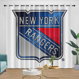 Load image into Gallery viewer, New York Rangers Curtains Blackout Window Drapes Room Decoration