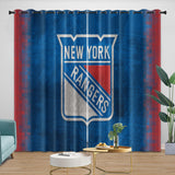 Load image into Gallery viewer, New York Rangers Curtains Blackout Window Drapes Room Decoration