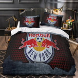 Charger l&#39;image dans la visionneuse de la galerie, New York Red Bulls Bedding Set Duvet Cover Without Filler