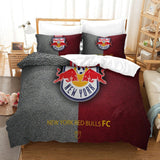 Charger l&#39;image dans la visionneuse de la galerie, New York Red Bulls Bedding Set Duvet Cover Without Filler