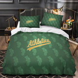 Charger l&#39;image dans la visionneuse de la galerie, Oakland Athletics Bedding Set Quilt Cover Without Filler