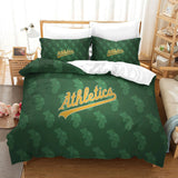 Charger l&#39;image dans la visionneuse de la galerie, Oakland Athletics Bedding Set Quilt Cover Without Filler