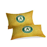 Charger l&#39;image dans la visionneuse de la galerie, Oakland Athletics Bedding Set Quilt Cover Without Filler