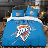 Charger l&#39;image dans la visionneuse de la galerie, Oklahoma City Thunder Bedding Set Duvet Cover Without Filler