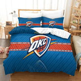 Charger l&#39;image dans la visionneuse de la galerie, Oklahoma City Thunder Bedding Set Duvet Cover Without Filler