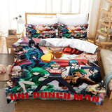 Charger l&#39;image dans la visionneuse de la galerie, One-Punch Man Bedding Set Pattern Quilt Cover Without Filler