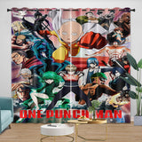 Load image into Gallery viewer, One-Punch Man Curtains Blackout Window Drapes Room Decoration