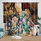 Load image into Gallery viewer, One-Punch Man Curtains Blackout Window Drapes Room Decoration